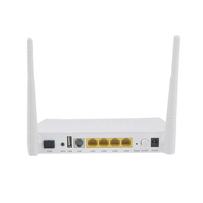 CA a due bande WiFi delle antenne 4GE del modem 5.8G di Gpon Onu del router del modem di 1.5A Wifi