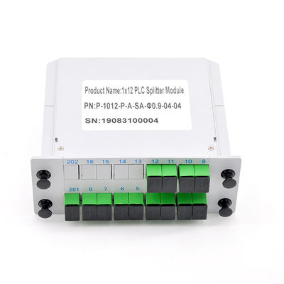 SpA C112SA del cavo 1x12 del separatore del cavo ottico dell'attrezzatura 1650nm di FTTH