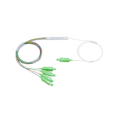 rete passiva del connettore 1.5m FTTH di Gpon APC del separatore a fibra ottica dello SpA 1x4