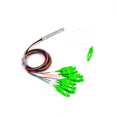 Separatore a fibra ottica 1x8 mini G657A1 MP dello SpA delle Telecomunicazioni di CATV