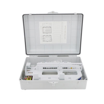 Scatola di distribuzione a fibra ottica di SMA Ftth 130mm all'aperto 4 in 48 fuori