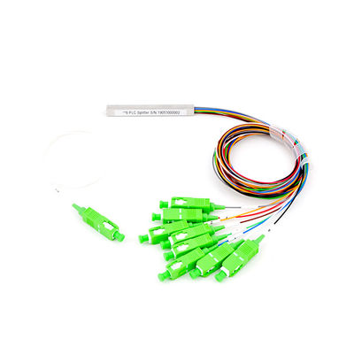 4 potere ottico 1550nm G657A1 tubolare d'acciaio del separatore della fibra di modo 1x4