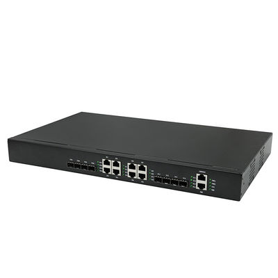 Linea ottica termine 1U FTTB di Epon Olt del porto della Triple Play 4