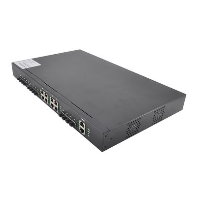 attrezzatura a fibra ottica del porto PON di 60W EPON 10g GPON OLT 8