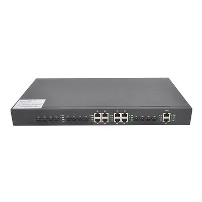 attrezzatura a fibra ottica del porto PON di 60W EPON 10g GPON OLT 8