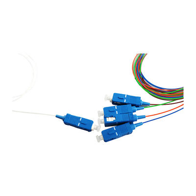 4 potere ottico 1550nm G657A1 tubolare d'acciaio del separatore della fibra di modo 1x4