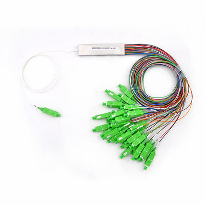 Sc a fibra ottica Mini Plc Splitter di divisore del connettore di Anatel 1x32 Lc APC
