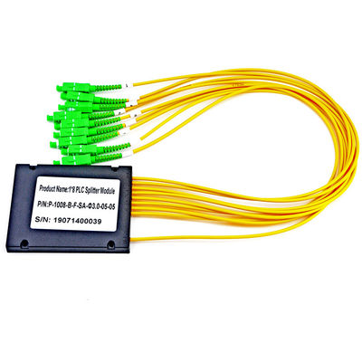 Gli ABS di Corning inscatolano la perdita in eccesso bassa di Gpon 1x8 del separatore del Plc