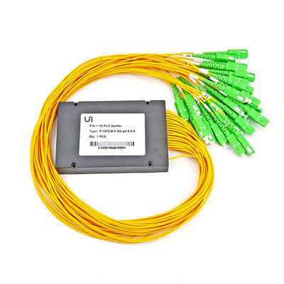 Plastica nera a fibra ottica del modulo della cassetta del separatore 3.0mm dello SpA di singolo modo A132