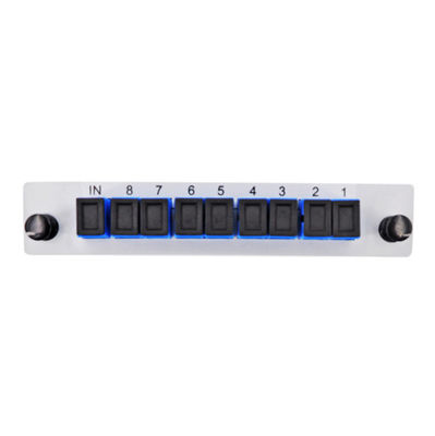 PDL basso del separatore di Gpon 1x8 della carta della cassetta del connettore ottico di UPC