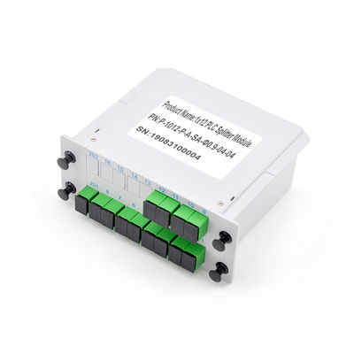 SpA C112SA del cavo 1x12 del separatore del cavo ottico dell'attrezzatura 1650nm di FTTH