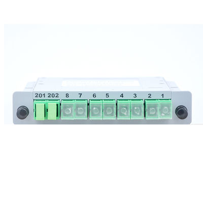 Inserimento a fibra ottica misto della carta della cassetta del contenitore di Plc LGX del separatore dell'ABS 2x8
