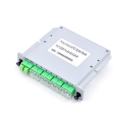 Inserimento a fibra ottica misto della carta della cassetta del contenitore di Plc LGX del separatore dell'ABS 2x8