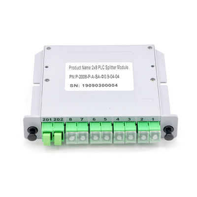 Inserimento a fibra ottica misto della carta della cassetta del contenitore di Plc LGX del separatore dell'ABS 2x8
