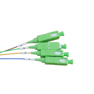 rete passiva del connettore 1.5m FTTH di Gpon APC del separatore a fibra ottica dello SpA 1x4
