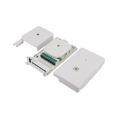 Scatola terminale a fibra ottica IP66 2 del porto di Ftth 8 dell'ABS di Fttx in 8 verso l'esterno due strati