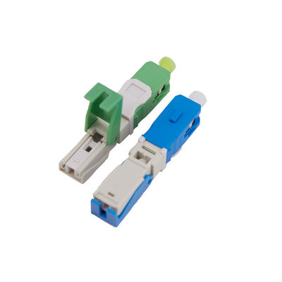 le Telecomunicazioni veloci del connettore 40N APC di fibra ottica di goccia 0.3db livellano