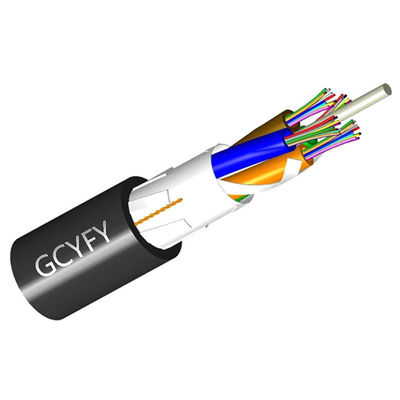 Micro saltato GCYFY 72 di singolo modo di G652D dell'aria mista del centro del cavo a fibre ottiche