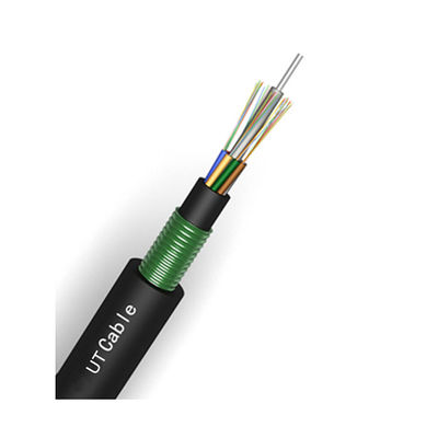 Cavo sotterraneo all'aperto dell'HDPE corazzato a fibra ottica del cavo di PBT