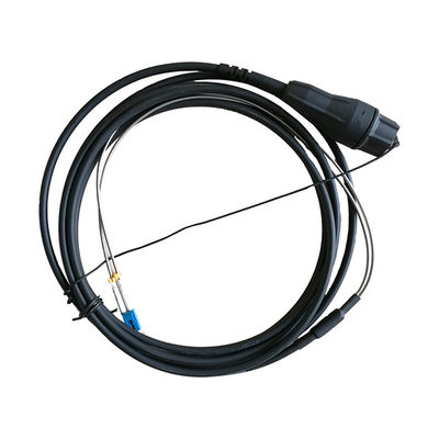 Duplex a fibra ottica LC irregolare Fullaxs del cavo di toppa di FTTA