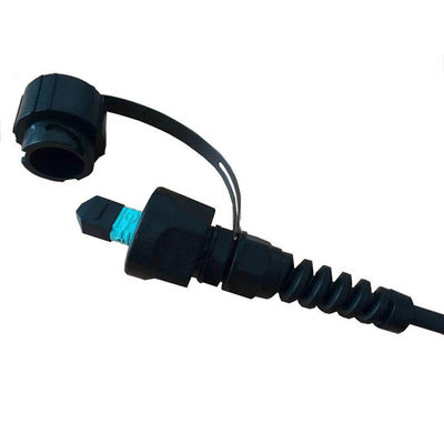 Duplex a fibra ottica IP67 DX impermeabile del cavo di toppa di ODVA Mpo