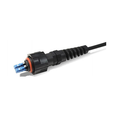 Duplex a fibra ottica IP67 DX impermeabile del cavo di toppa di ODVA Mpo