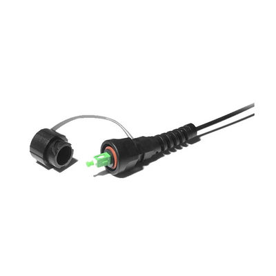 Duplex a fibra ottica IP67 DX impermeabile del cavo di toppa di ODVA Mpo