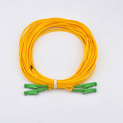 Modo semplice a fibra ottica del cavo di toppa dello Sc Lc del cavo di toppa E2000 3m UPC singolo