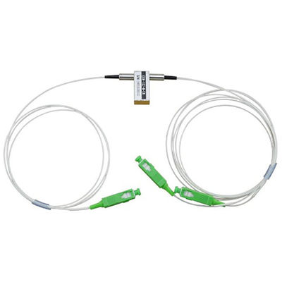 1x1 commutatore ottico meccanico del commutatore 5V DWDM MUX DEMUX non che chiude