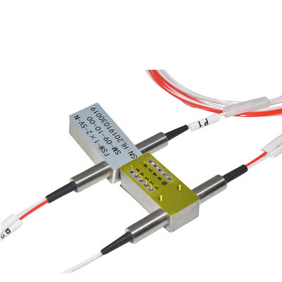 1x1 commutatore ottico meccanico del commutatore 5V DWDM MUX DEMUX non che chiude