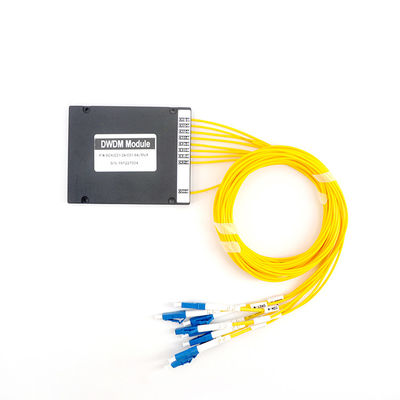 modulo di Cwdm Mux Demux di Manica della fibra 8 di singolo modo di 1530.33nm Lc