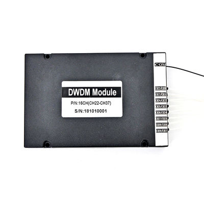 Contenitore di ABS del modulo di Cwdm Mux Demux di Manica di 16CH OADM DWDM MUX DEMUX 8