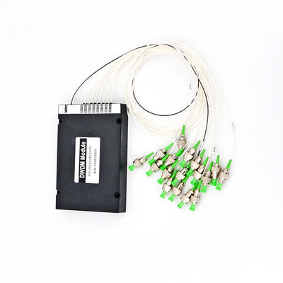Contenitore di ABS del modulo di Cwdm Mux Demux di Manica di 16CH OADM DWDM MUX DEMUX 8