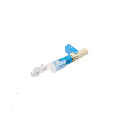 Connettore rapido a fibra ottica dello Sc UPC di lunghezza FTTH di 50MM