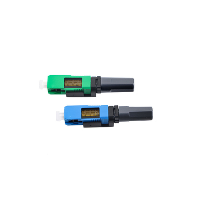 Sc a fibra ottica del connettore del campo di FTTH/UPC SC5203 verde blu
