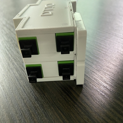 Quadro d'interconnessione con l'adattatore DTIO ottico modulare 4FO dello Sc/APC dei pc del cavo di toppa 4